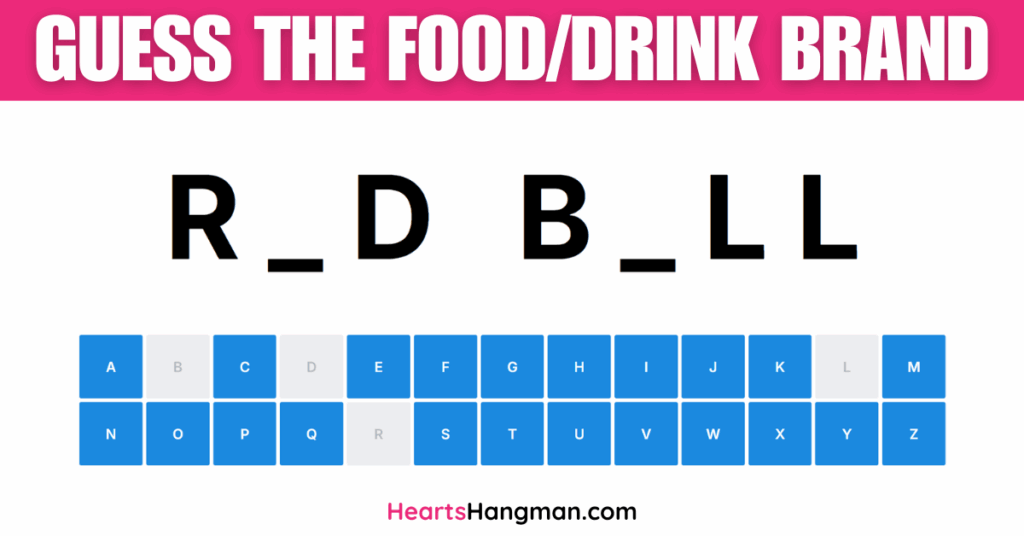 Guess the Food or Drink Brand